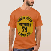 Westercon 74 T Shirt (beidseitig) (Vorderseite)