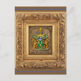 Westerfield, Niederländische Familienwappen. Postkarte