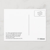 WESTERFIELD SELBSTPORTRÄT Postkarte (Rückseite)