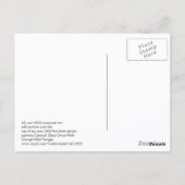 WESTERFIELD SELBSTPORTRÄT Postkarte (Rückseite)