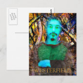 WESTERFIELD SELBSTPORTRÄT Postkarte (Vorne/Hinten)
