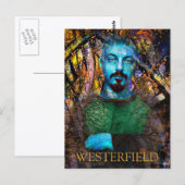 WESTERFIELD SELBSTPORTRÄT Postkarte (Vorne/Hinten)
