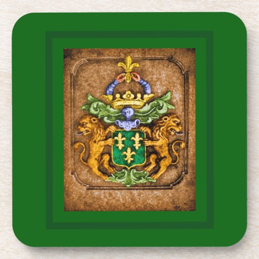 Westerfield-Wappen Getränkeuntersetzer (Vorderseite)