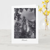 Westerkerk, Amsterdam Church - Freunde Karte (Gelbe Blume)