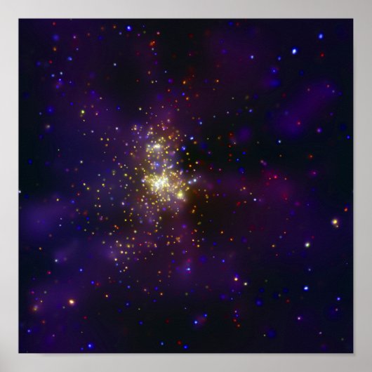 Westerlund 2, a young star cluster poster (Vorne)