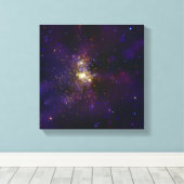 Westerlund 2, ein junger Star-Cluster Leinwanddruck (Insitu (Holzboden))
