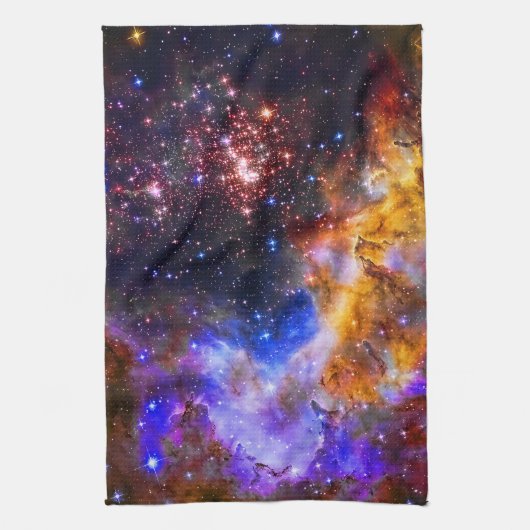 Westerlund 2 im Carina Constellation Space Picture Geschirrtuch (Vertikal)