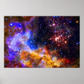 Westerlund 2 im Carina Constellation Space Picture Poster (Vorne)