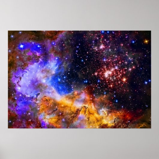 Westerlund 2 im Carina Constellation Space Picture Poster (Vorne)