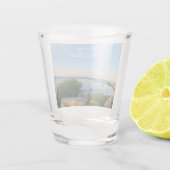 Westerly Rhode Island Souvenir Schnapsglas (Rückseite)