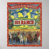 Western 101 Ranch Vintage Poster (Vorne)