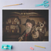 Western ABSCHLIESSEN DER BARREL-ENTDECKUNG Seidenpapier (Basteln)