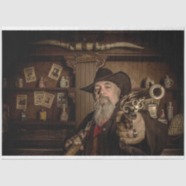 Western ABSCHLIESSEN DER BARREL-ENTDECKUNG Seidenpapier