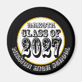 Western-Abschlussklasse 2027 Magnet (Vorne)