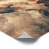 Western "abstrakte Wilde Pferde" drucken Poster (Ecke)