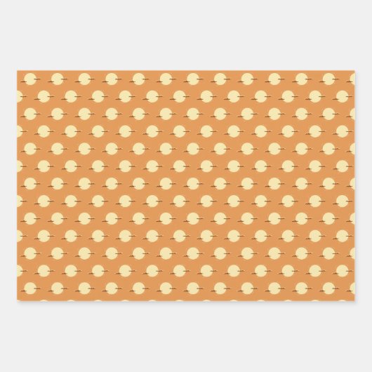 Western-Abzeichen-Muster Geschenkpapier Set (Vorderseite 2)