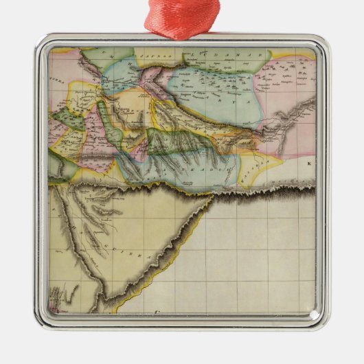 Western Afrika Ornament Aus Metall (Vorne)