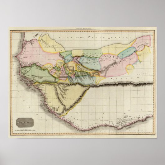 Western Afrika Poster (Vorne)