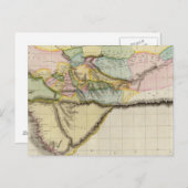 Western Afrika Postkarte (Vorne/Hinten)