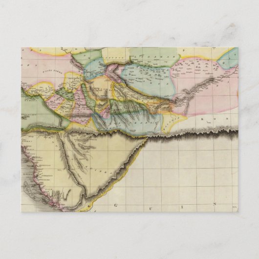 Western Afrika Postkarte (Vorderseite)