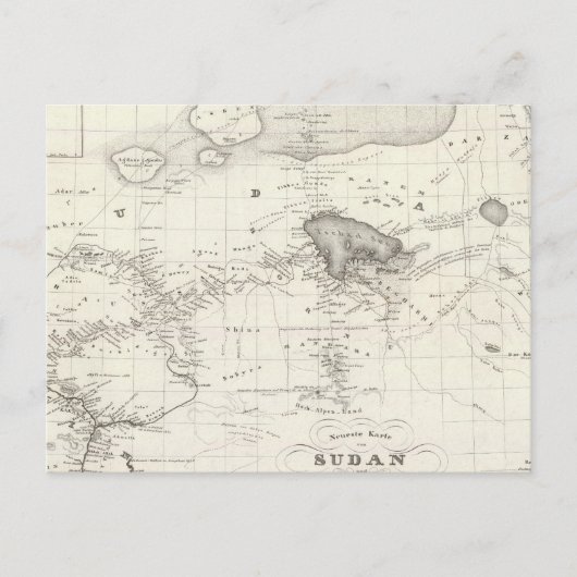 Western Afrika Postkarte (Vorderseite)