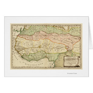 Western AfrikaPanoramakarte Westafrika