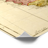 Western AfrikaPanoramakarte Westafrika Poster (Ecke)