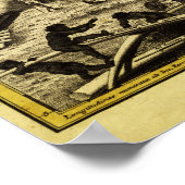 Western AfrikaPanoramakarteWestafrika 3 Poster (Ecke)