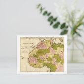 Western AfrikaPanoramakarteWestafrika 3 Postkarte (Stehend Vorderseite)