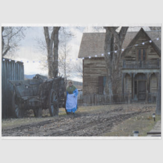 Western Alte Tage Seidenpapier