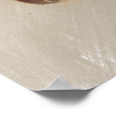 Western American Animal Study | Elche Portrait Poster (Ecke)