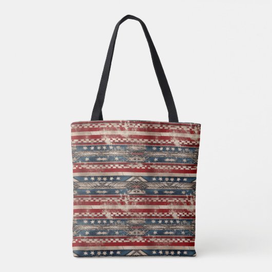 Western American Flag Tasche (Rückseite)