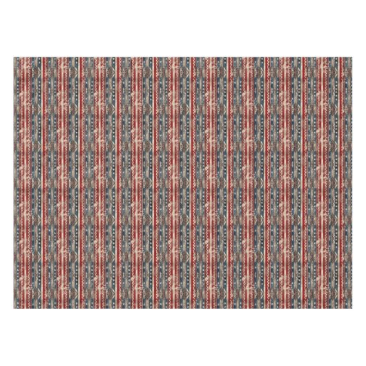 Western American Flag Tischdecke (Vorderseite (Horizontal))