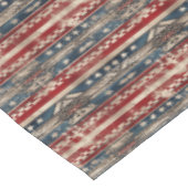 Western American Flag Tischdecke (Schrägansicht)