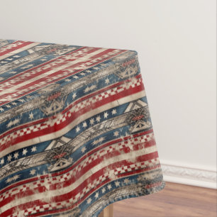 Western American Flag Tischdecke