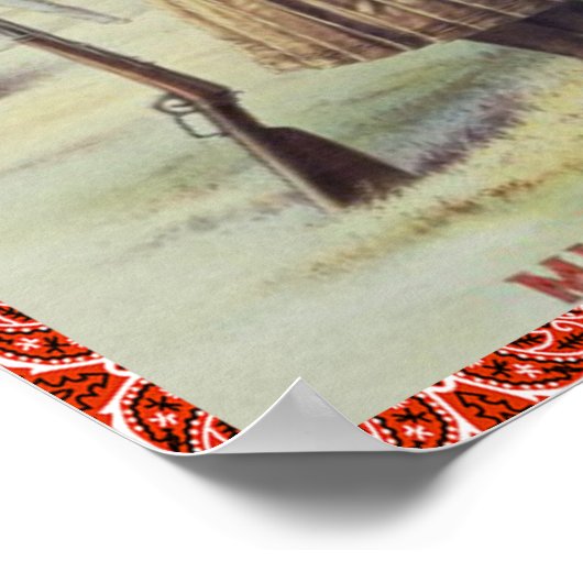 Western Annie Oakley Poster (Ecke)