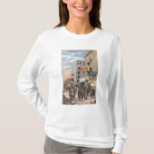 Western-Ansicht der Promenade T-Shirt (Vorderseite)