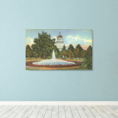 Western-Ansicht der Staat-Hauptstadt Leinwanddruck (Insitu (Holzboden))