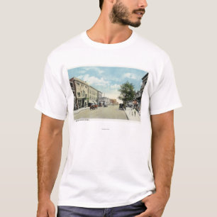 Western-Ansicht der Staats-Straße T-Shirt