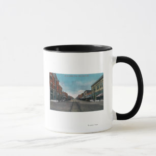 Western-Ansicht von der vierten Straße # 2 Tasse