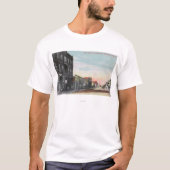 Western-Ansicht von HauptStreetKennewick, WA T-Shirt (Vorderseite)
