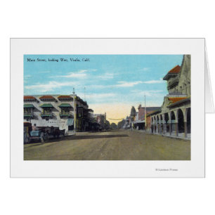 Western-Ansicht von HauptStreetVisalia, CA 2