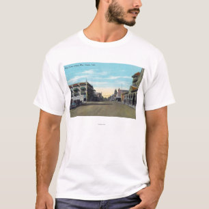 Western-Ansicht von HauptStreetVisalia, CA 2 T-Shirt