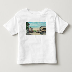 Western-Ansicht von Sherman-Allee Kleinkind T-shirt