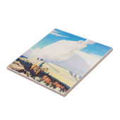 Western Art „Open Range“ von Maynard Dixon Fliese (Seite)