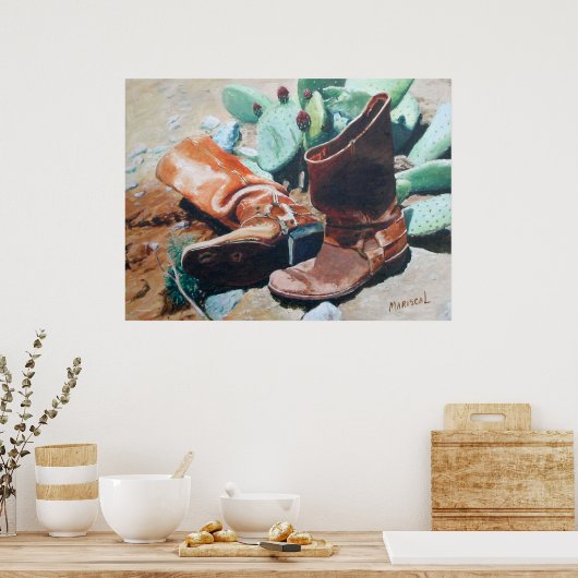 Western Art Poster (Küche)