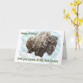 Western Art, Weihnachten Karte (Gelbe Blume)