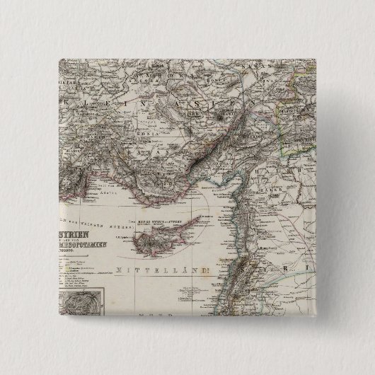 Western Asien und Syrien Button (Vorderseite)