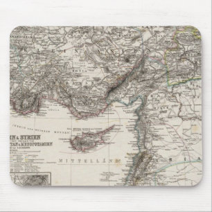 Western Asien und Syrien Mousepad