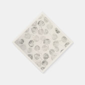 Western Aspen Leaf Prints © Sandy Long Serviette (Ecke)